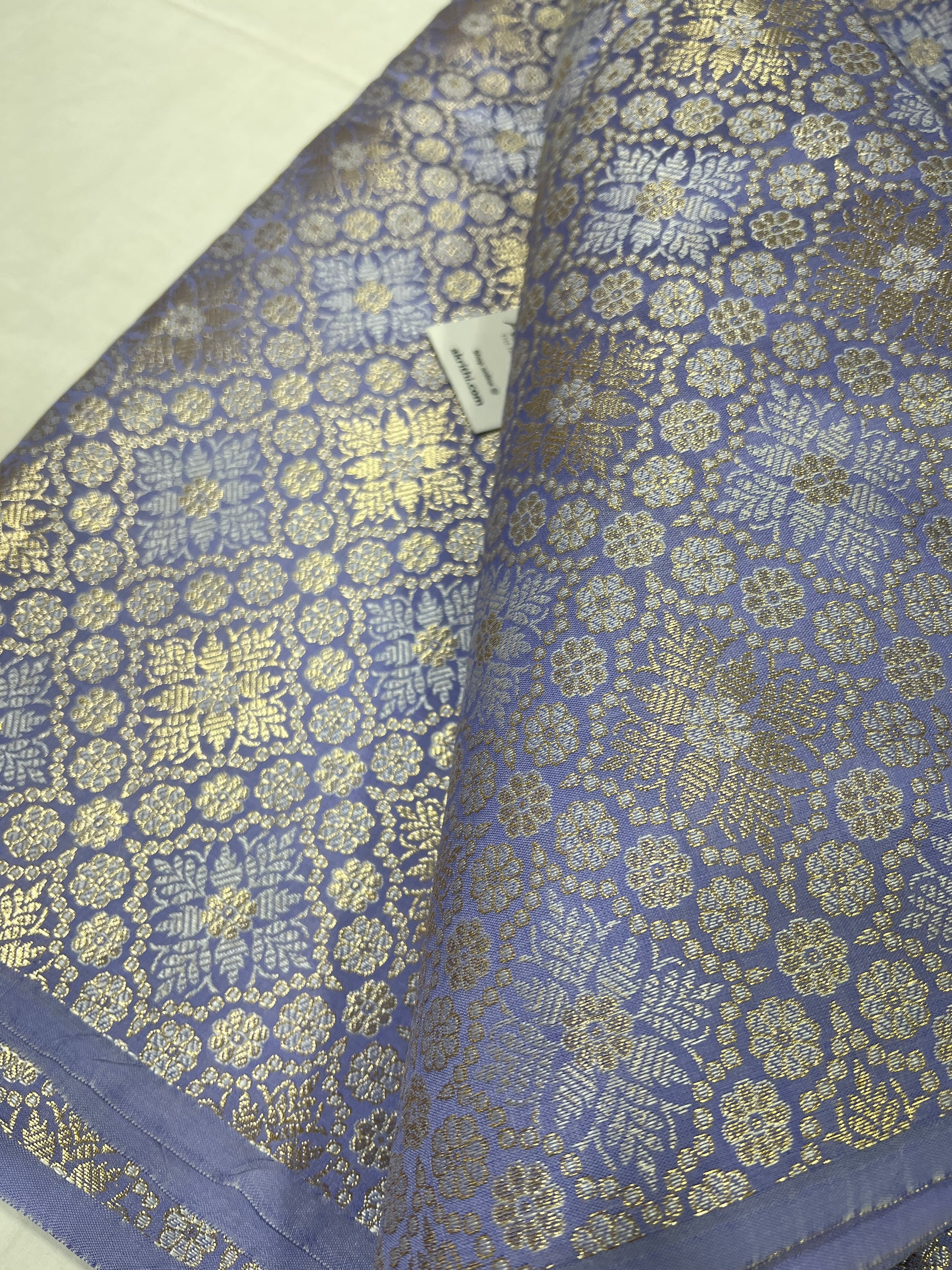 Pure Banarasi brocade fabric