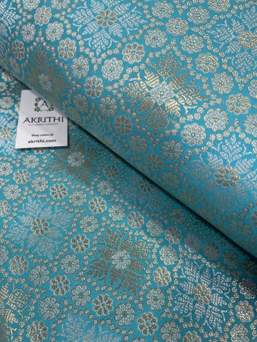 Pure Banarasi brocade fabric