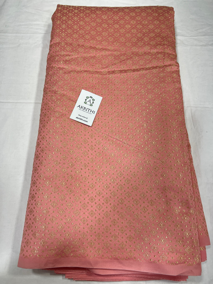 Pure Banarasi brocade fabric