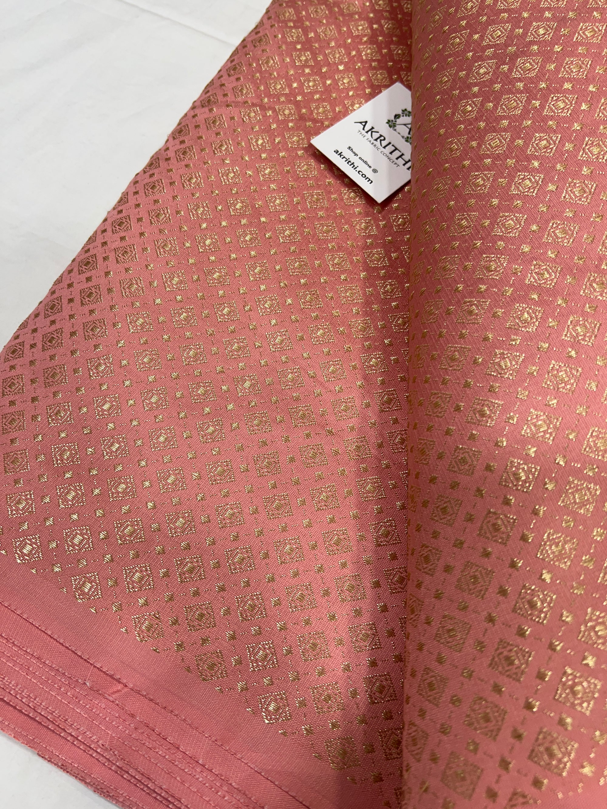 Pure Banarasi brocade fabric