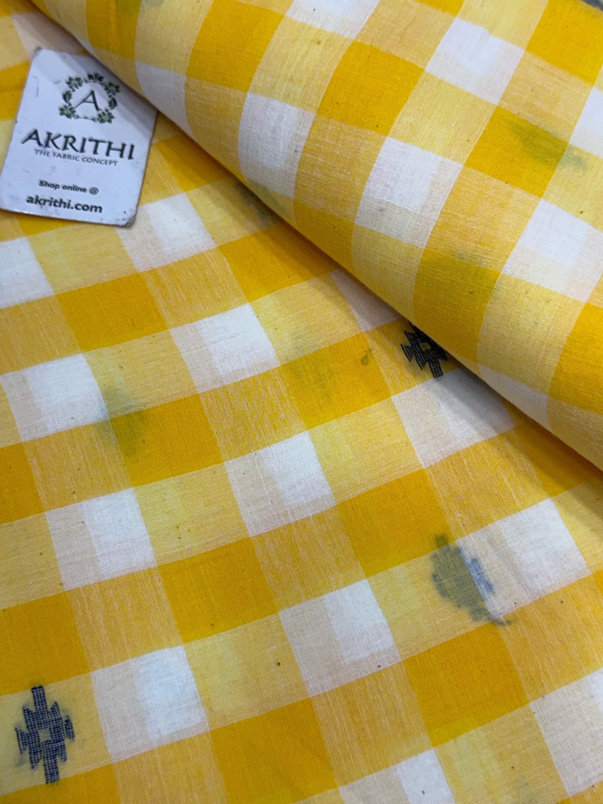 Handloom pure cotton Bengal jamdani fabric
