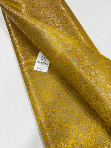 Pure tissue Banarasi brocade fabric