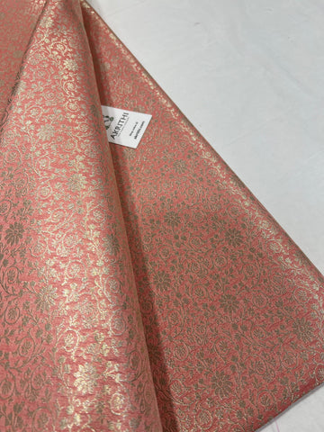 Pure Banarasi brocade fabric