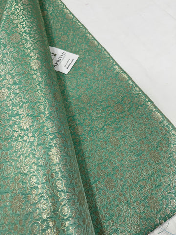 Pure Banarasi brocade fabric