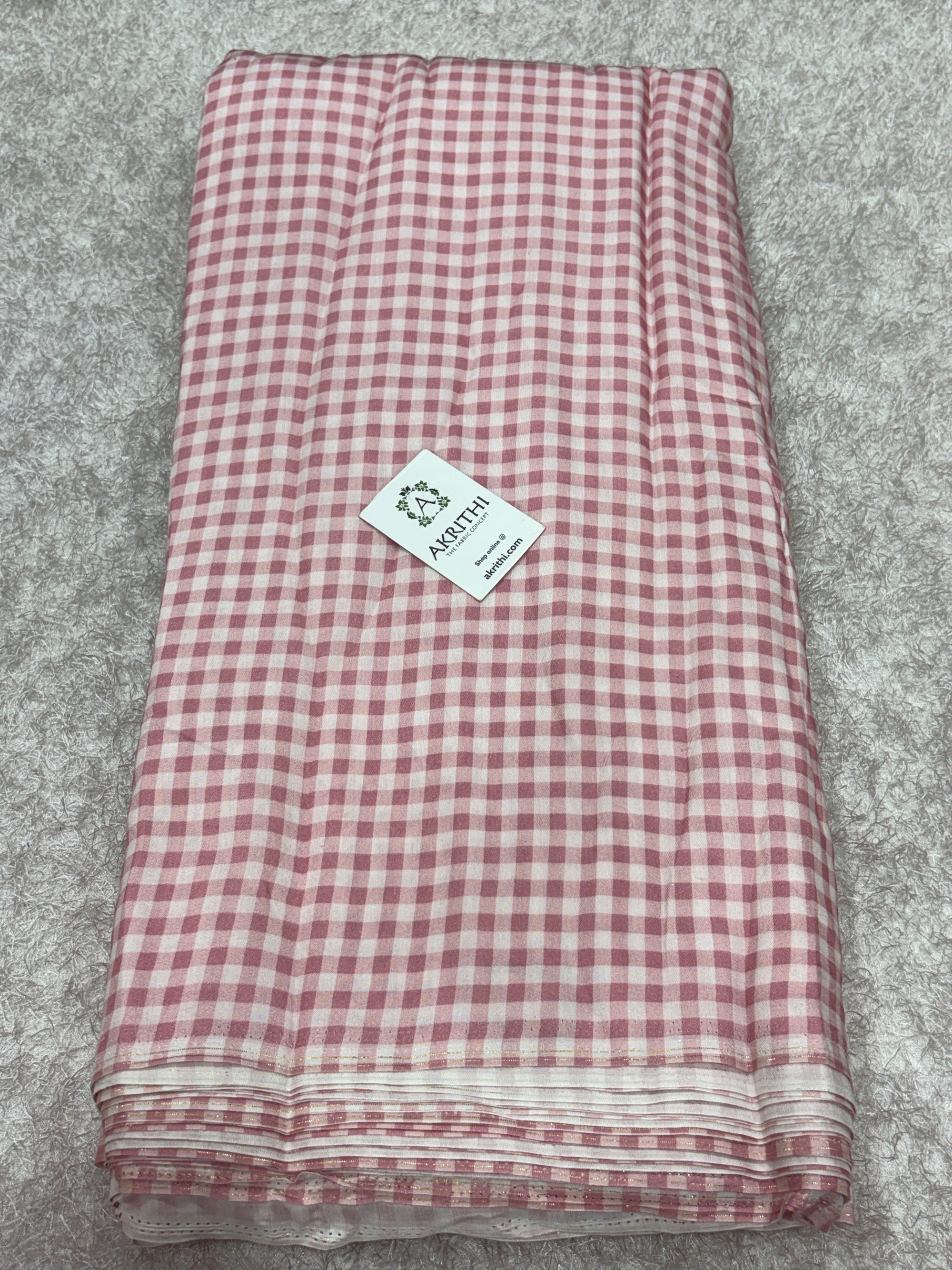 Printed muslin fabric
