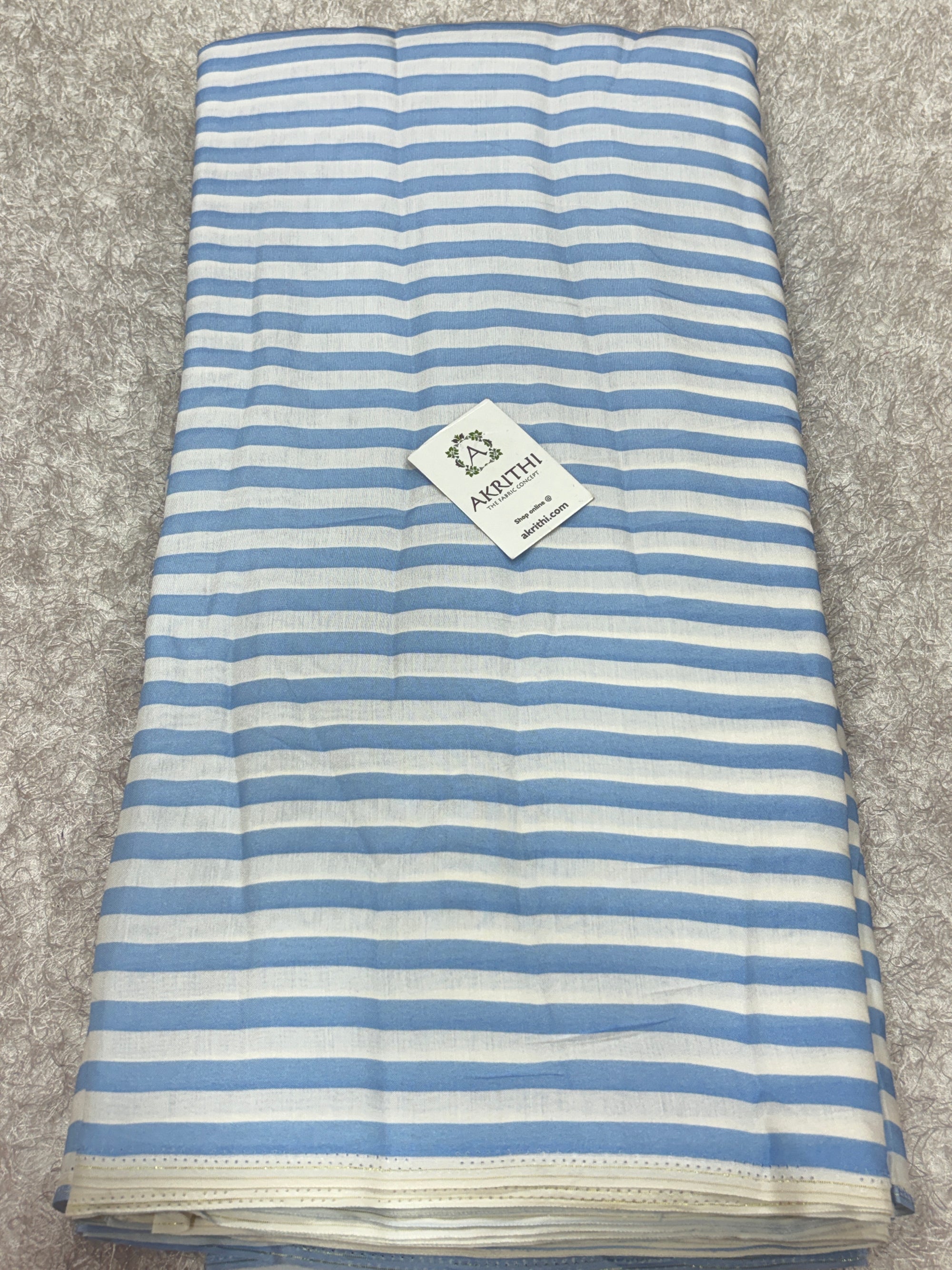 Printed muslin fabric