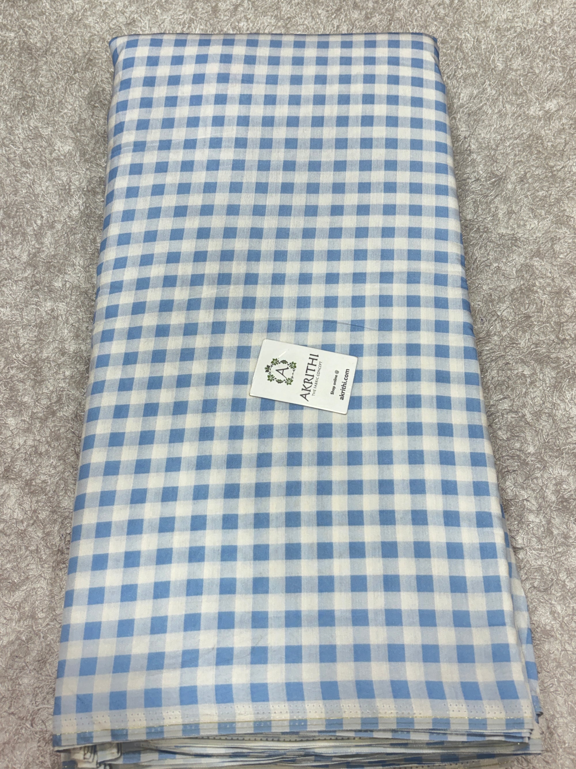 Printed muslin fabric