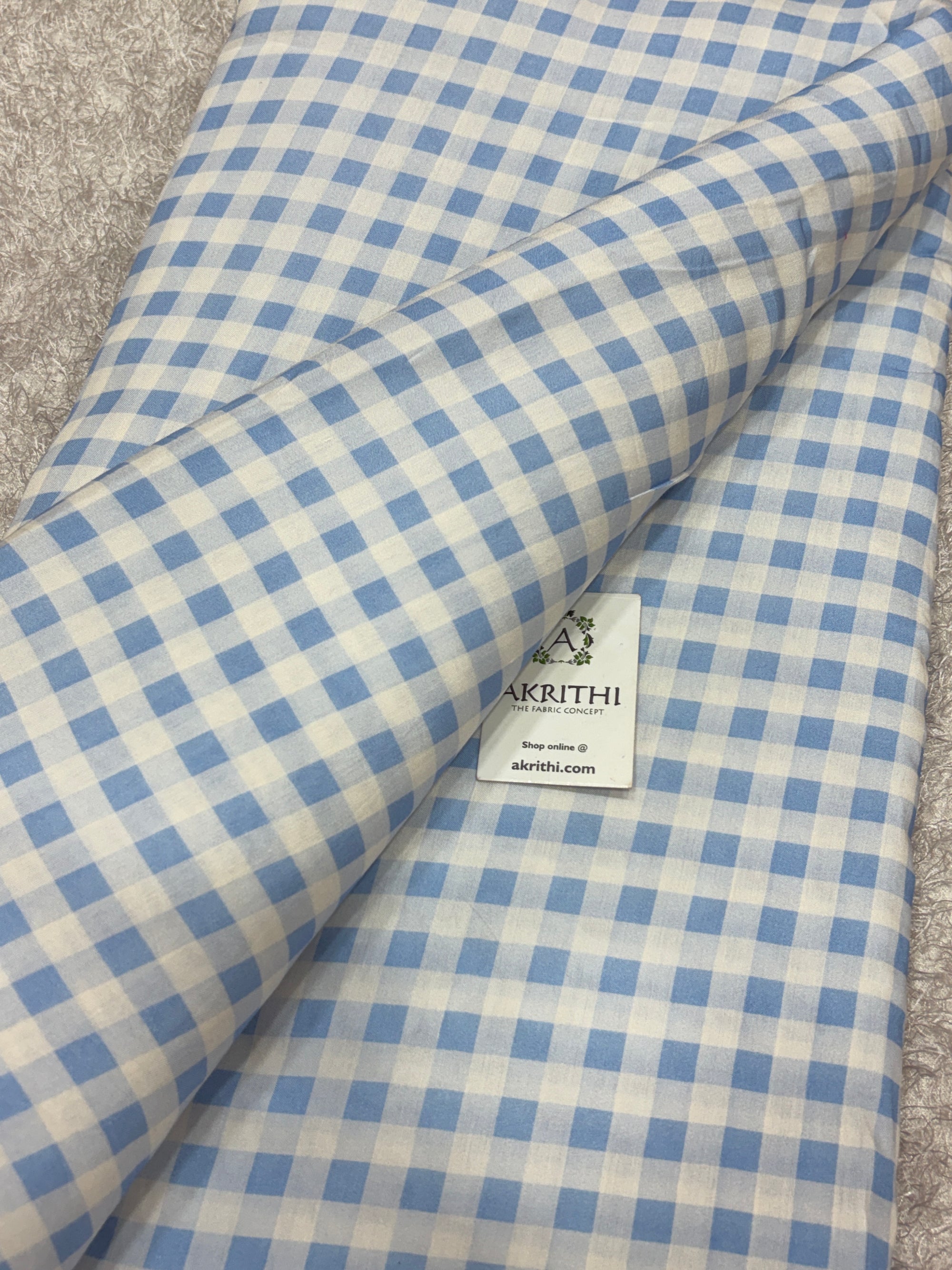 Printed muslin fabric