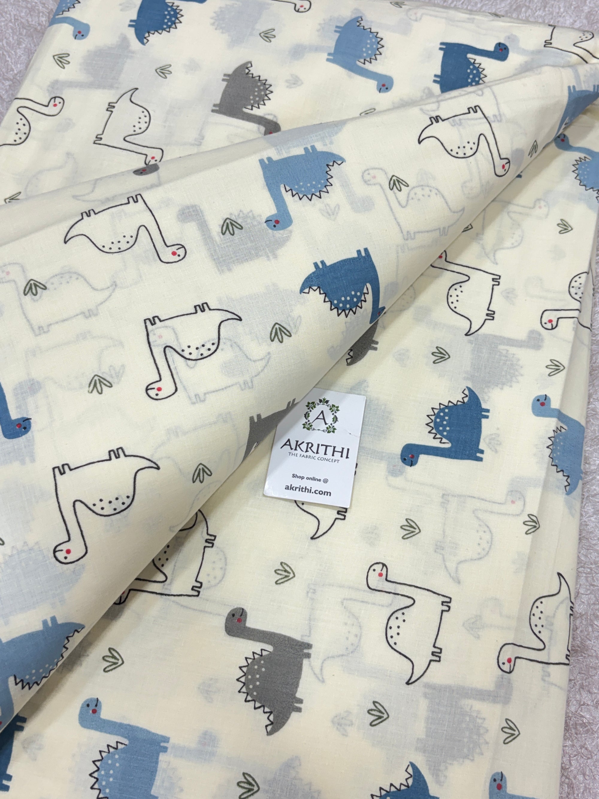 Kids Printed pure cotton fabric