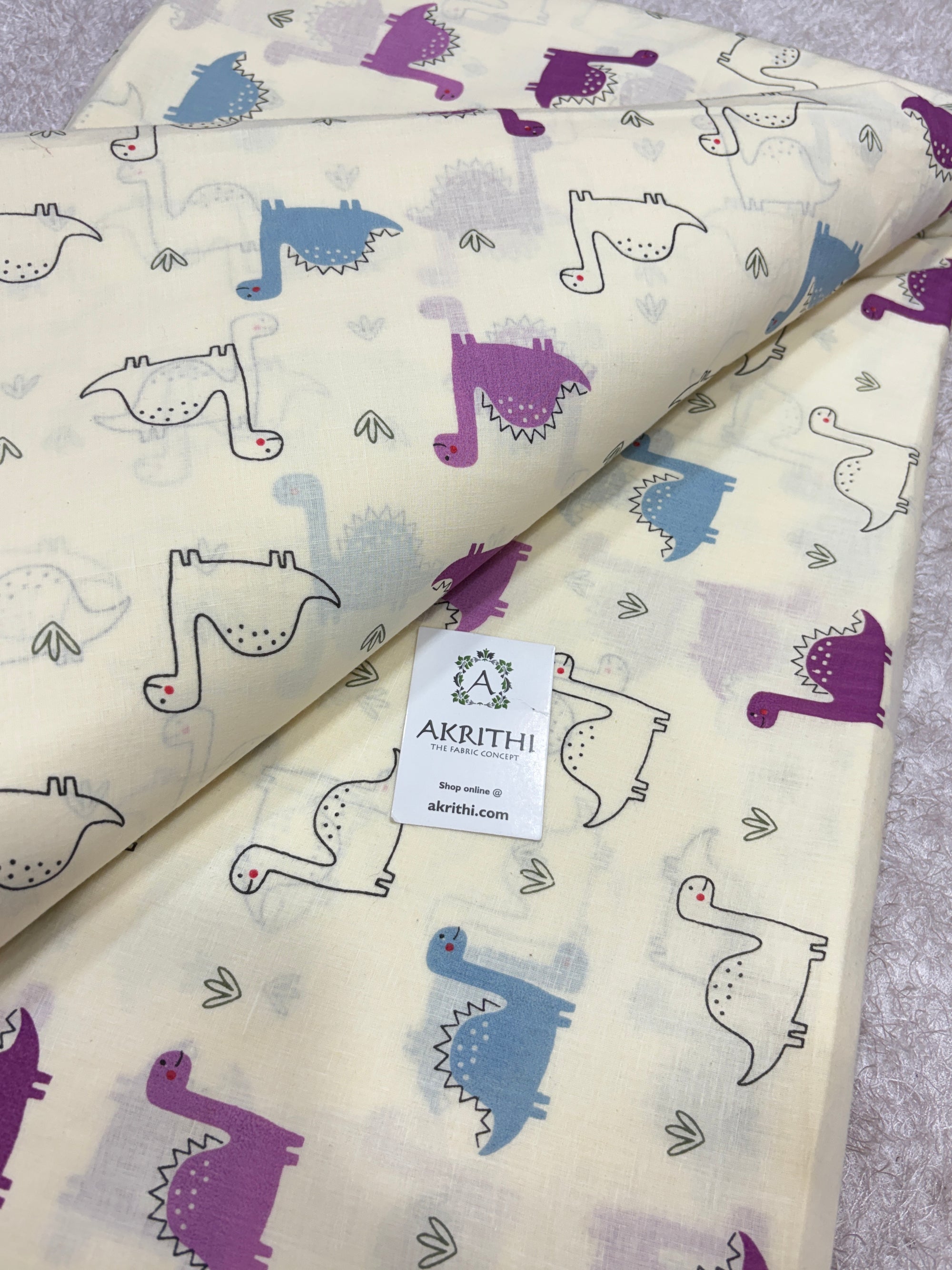 Kids Printed pure cotton fabric