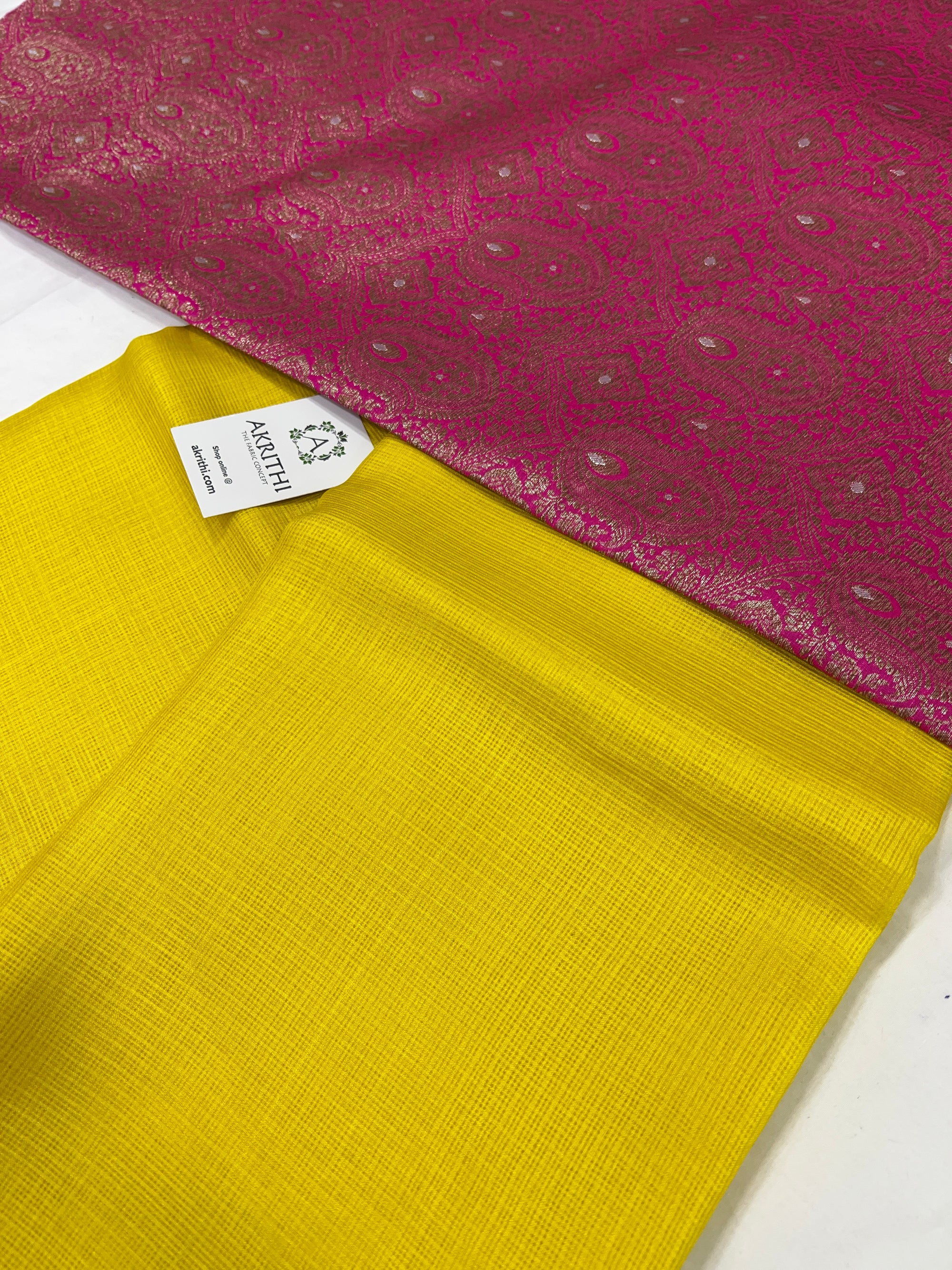 Pure Kota silk saree with banarasi blouse