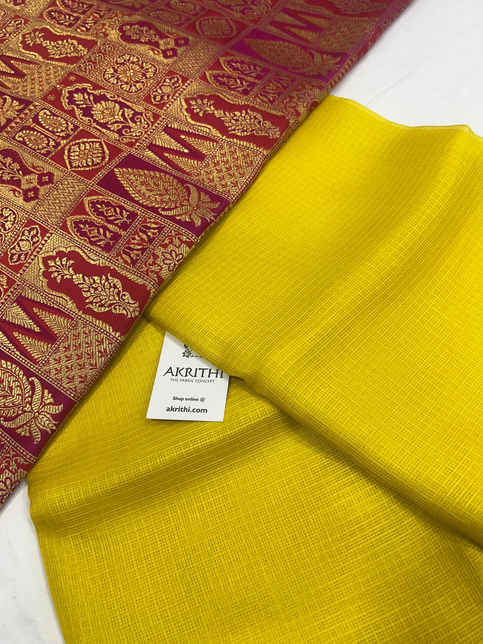 Pure Kota silk saree with banarasi blouse