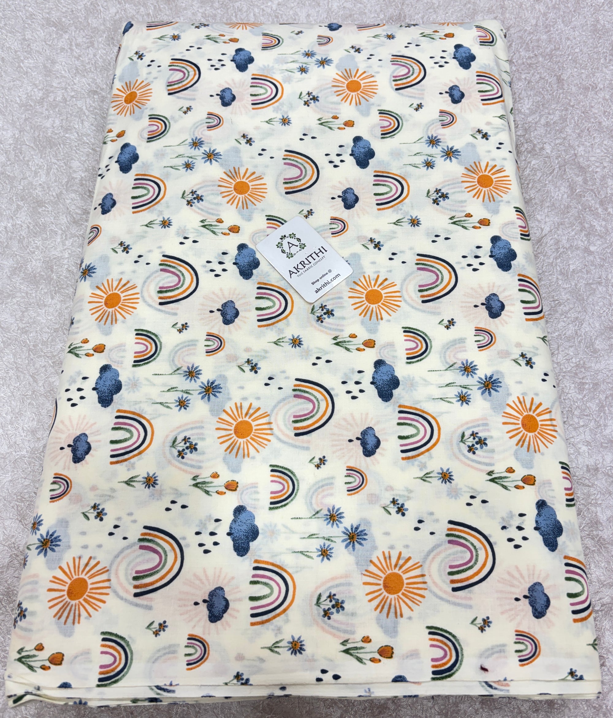 Kids Printed pure cotton fabric