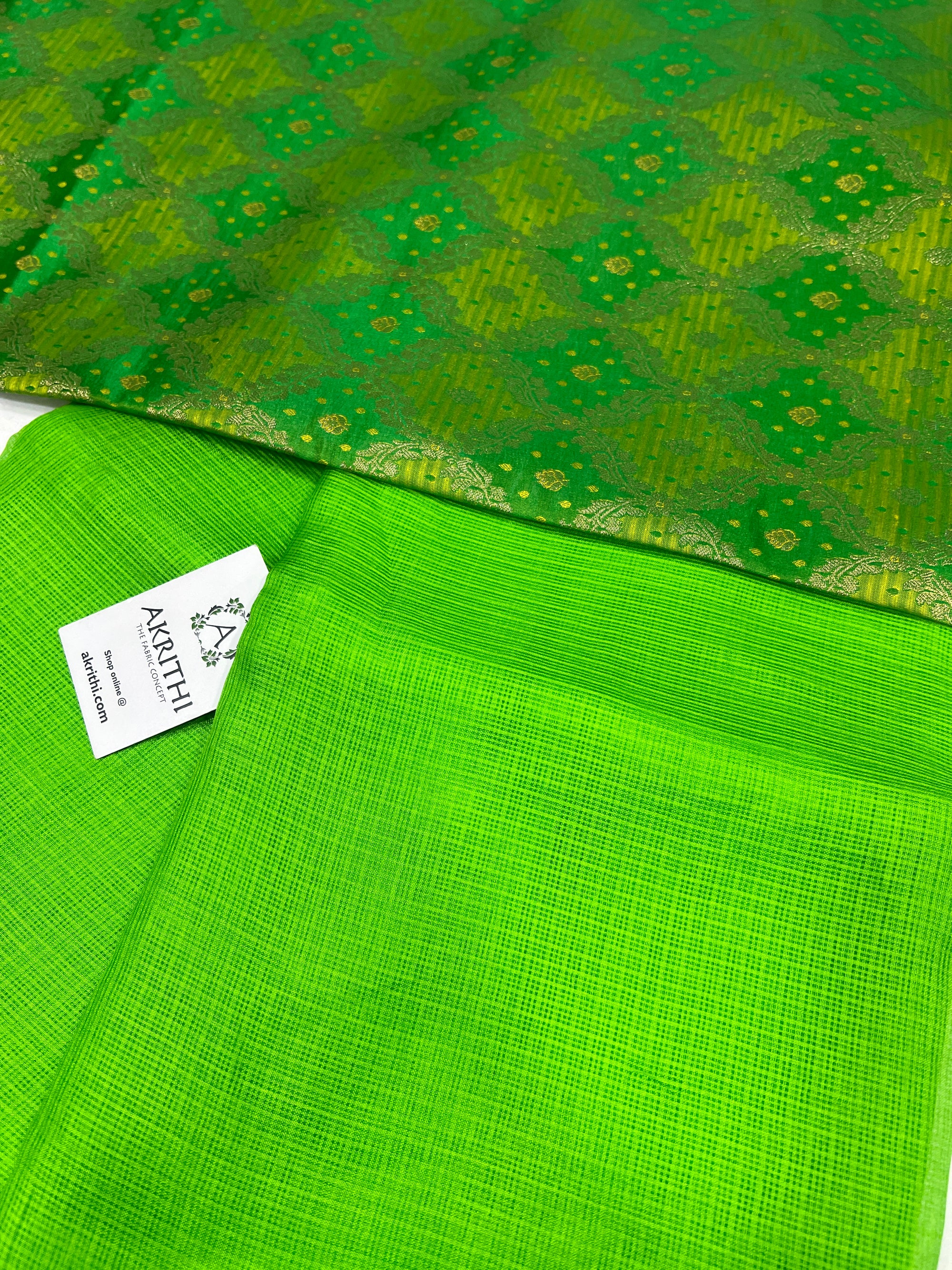 Pure Kota silk saree with banarasi blouse