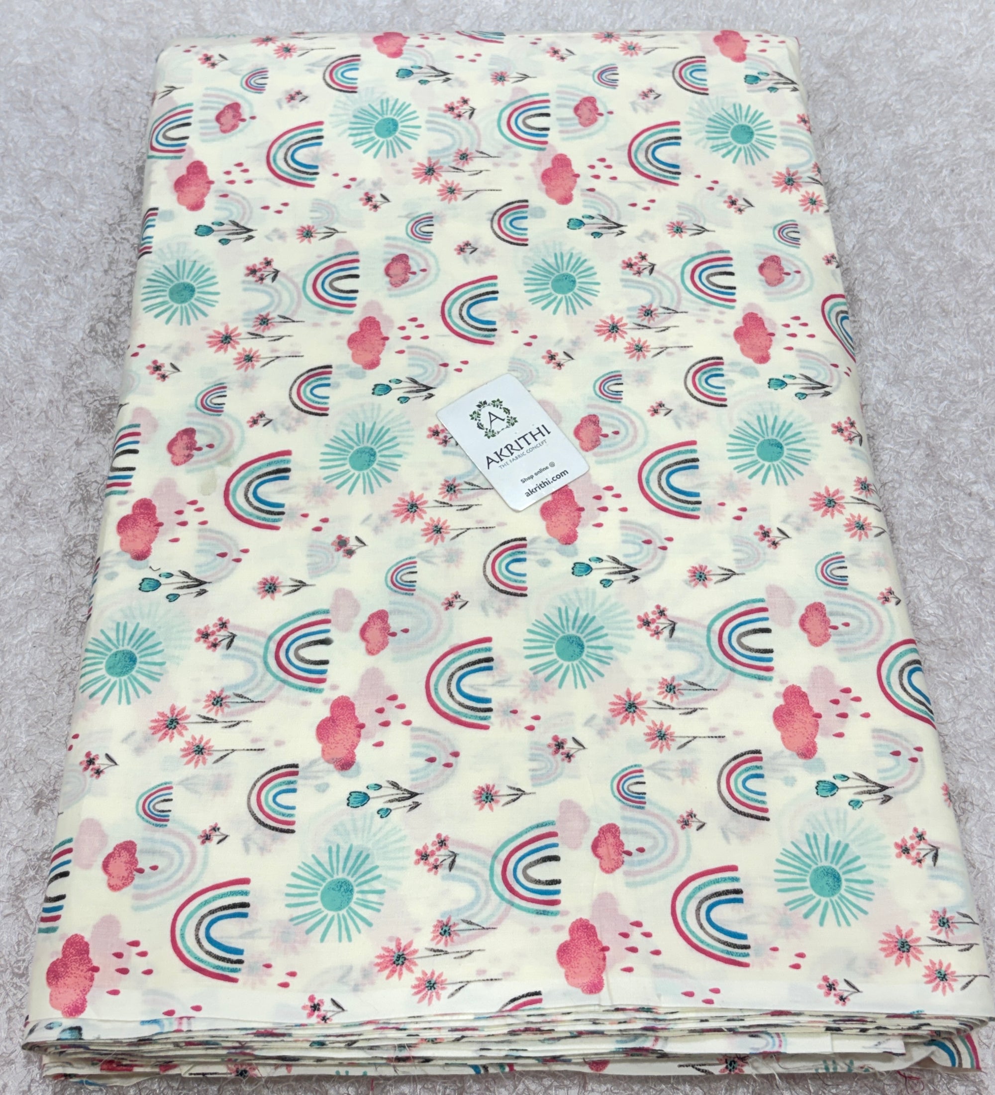 Kids Printed pure cotton fabric