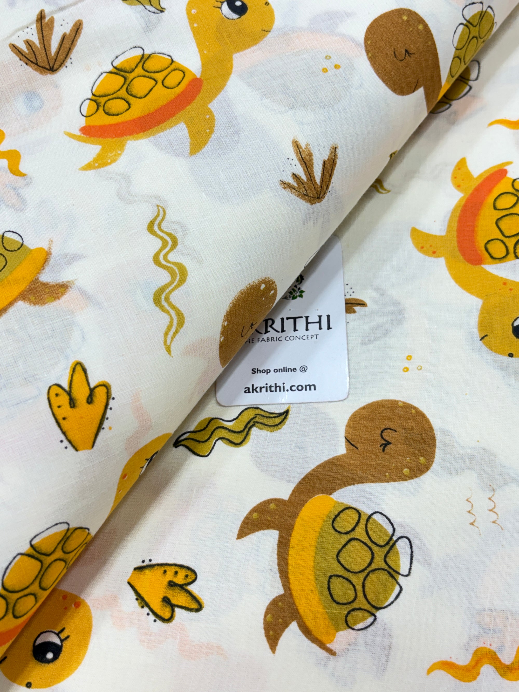 Kids Printed pure cotton fabric