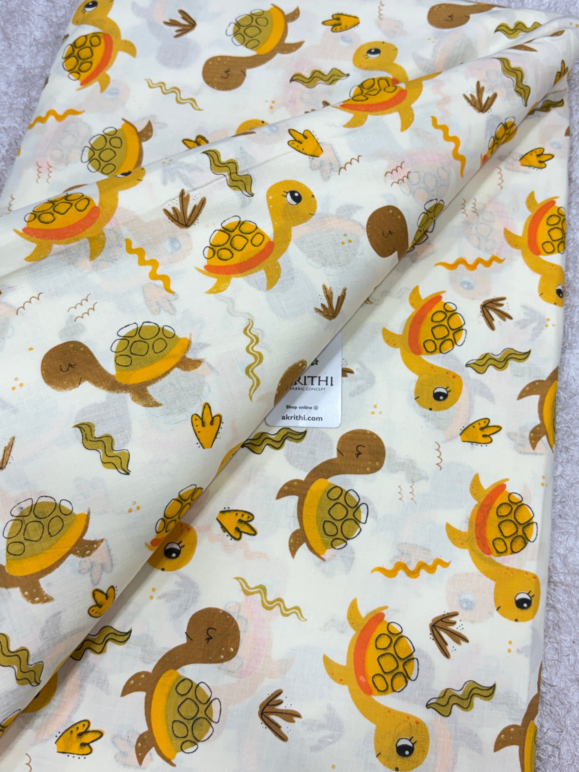 Kids Printed pure cotton fabric