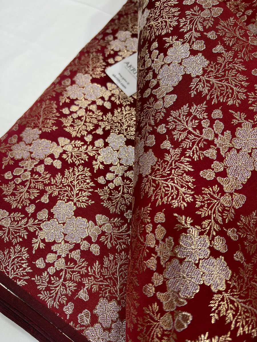 Banarasi brocade fabric