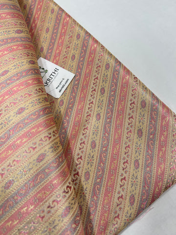 Pure Banarasi brocade fabric