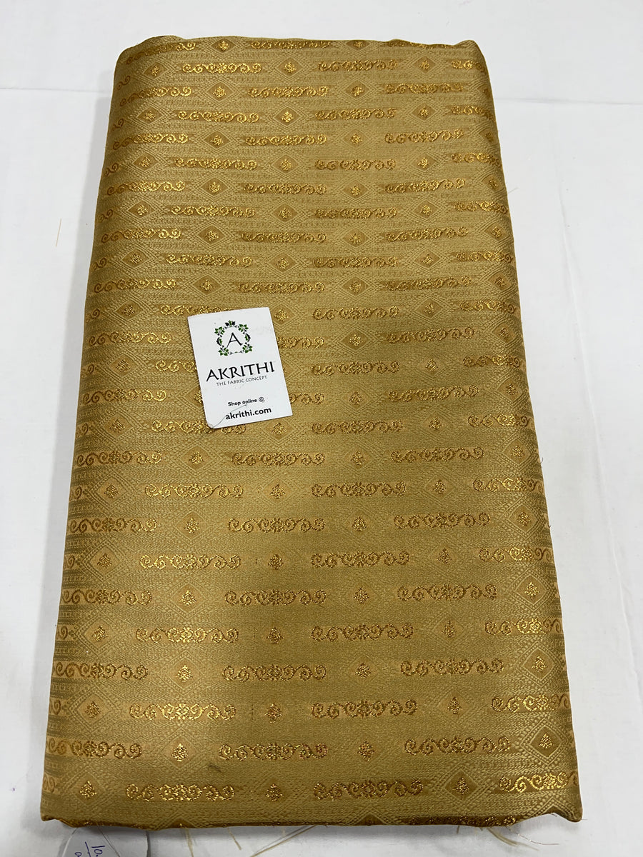 Pure Banarasi brocade fabric