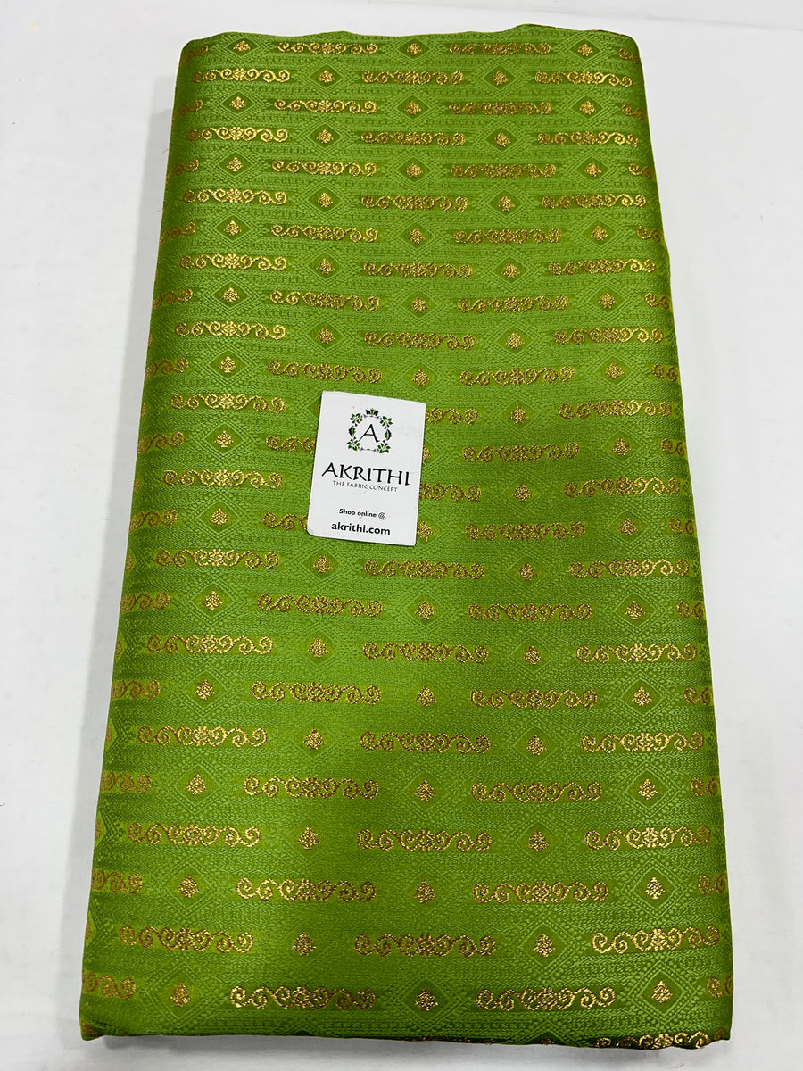 Pure Banarasi brocade fabric