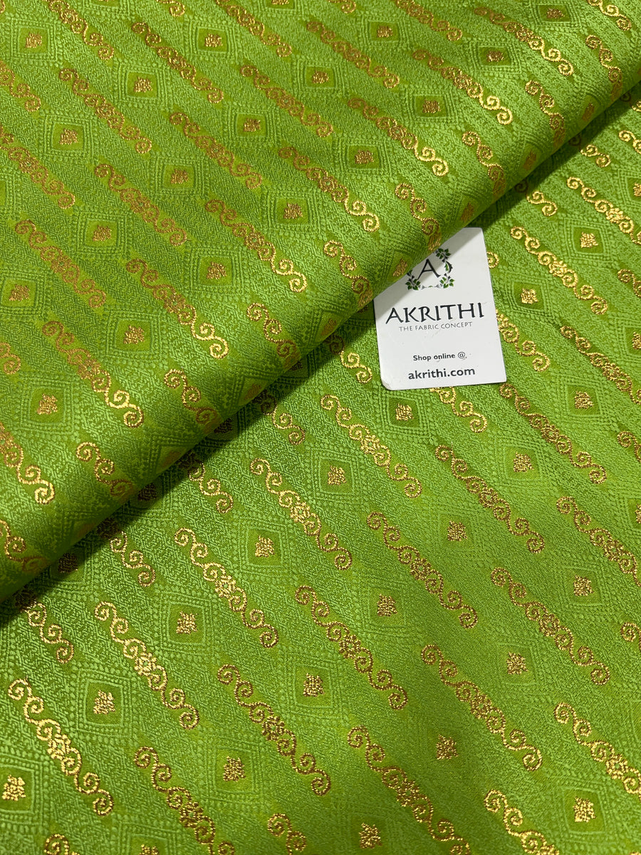 Pure Banarasi brocade fabric