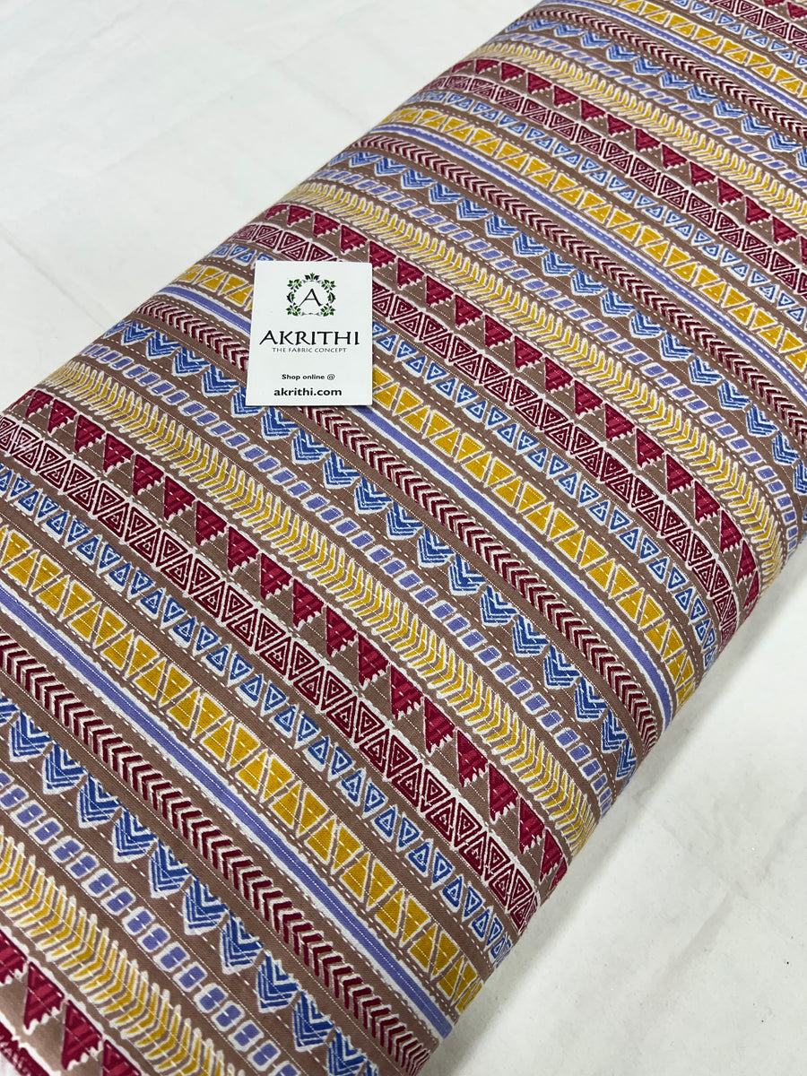 Kantha Printed pure cotton fabric