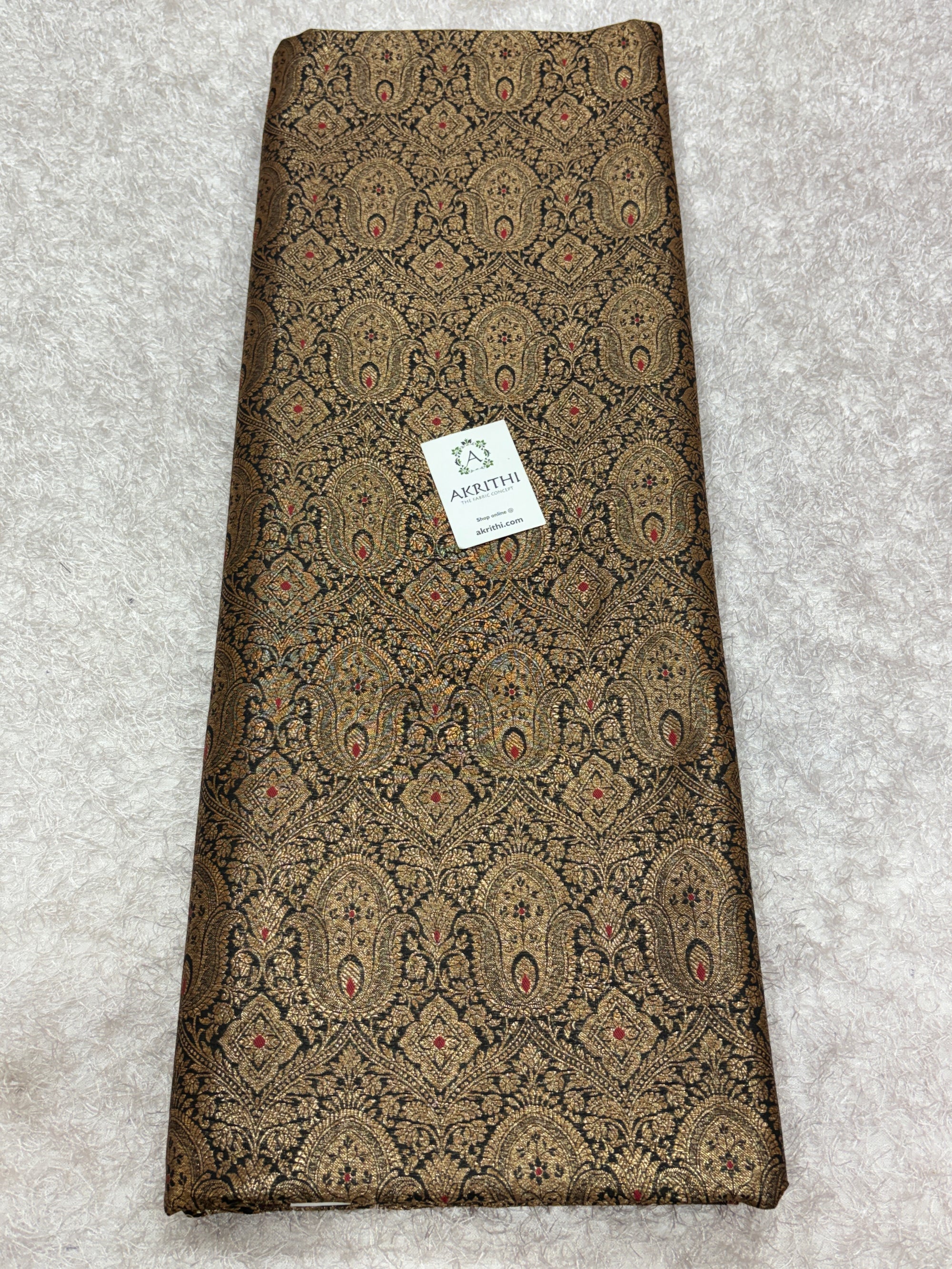 Pure Banarasi brocade fabric
