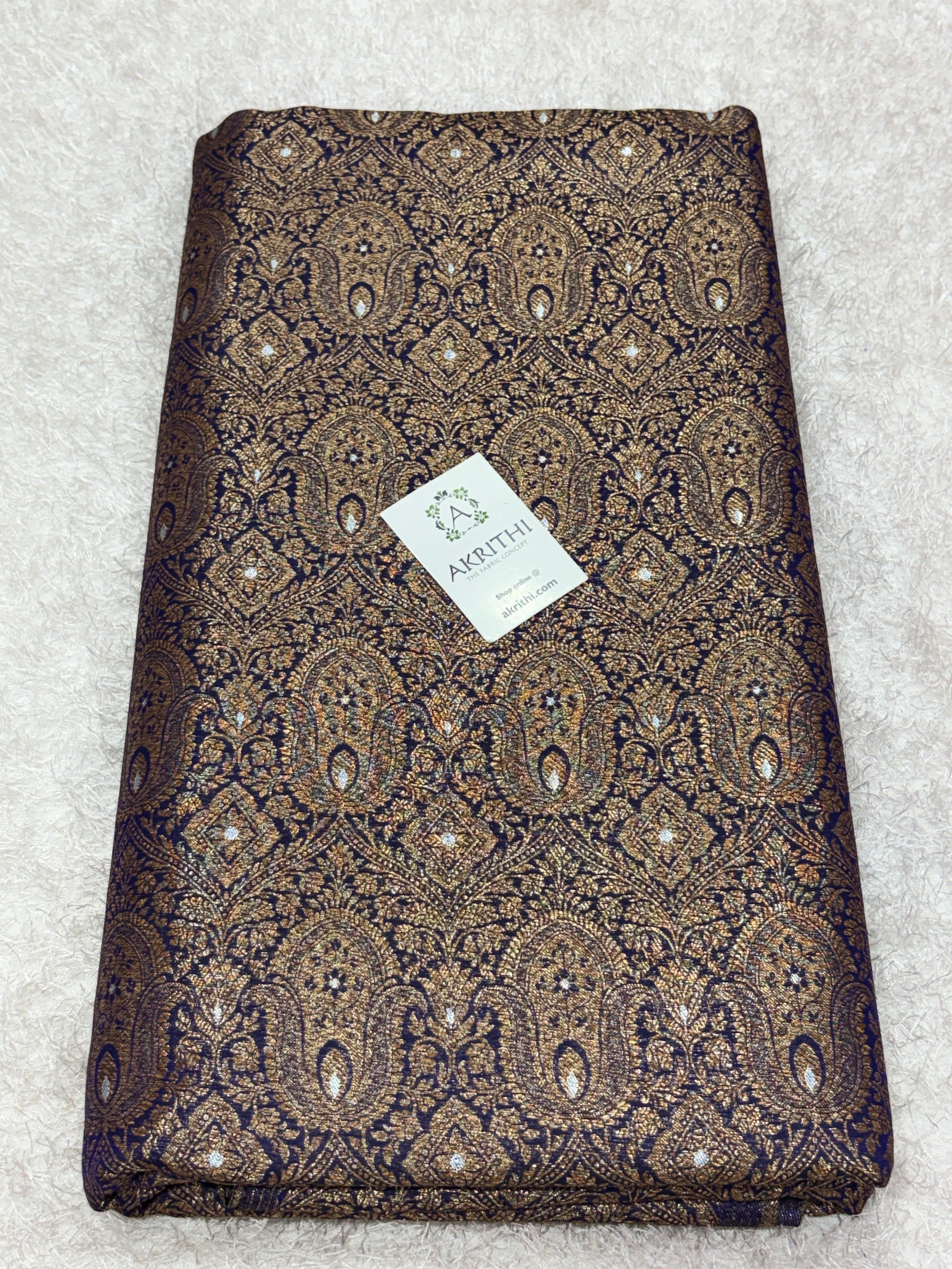 Pure Banarasi brocade fabric