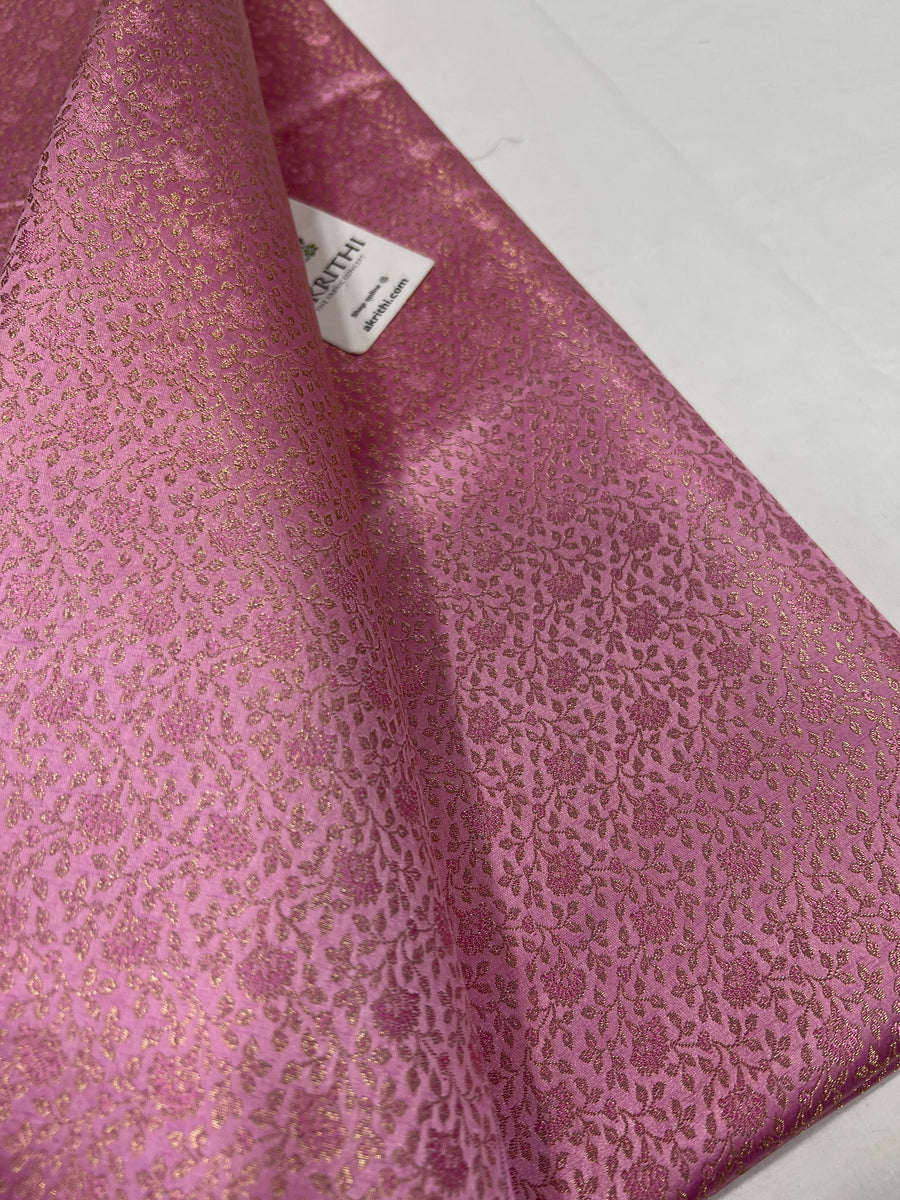 Pure Banarasi brocade fabric