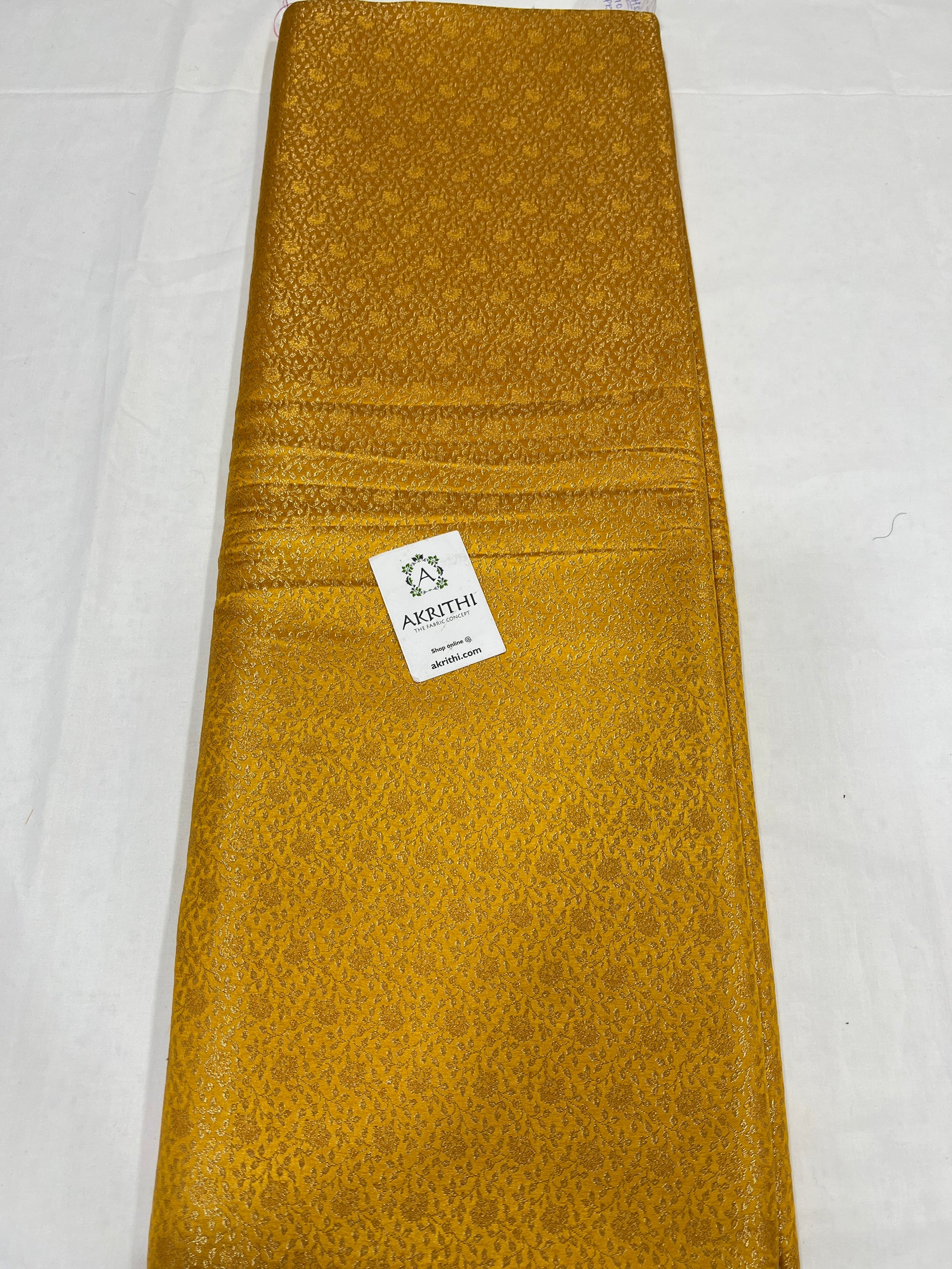 Pure Banarasi brocade fabric