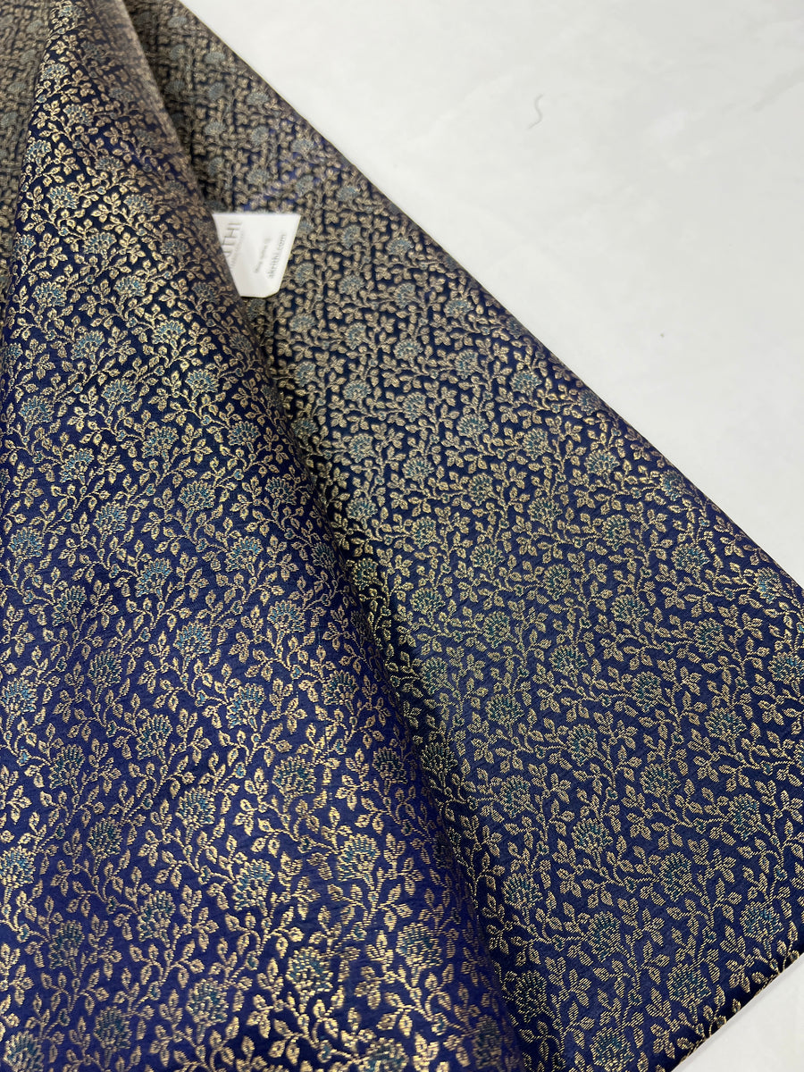 Pure Banarasi brocade fabric