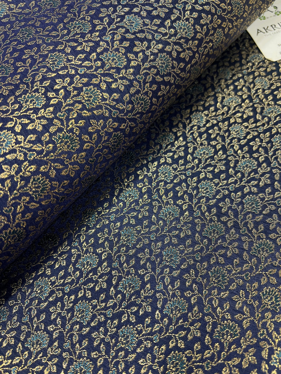 Pure Banarasi brocade fabric