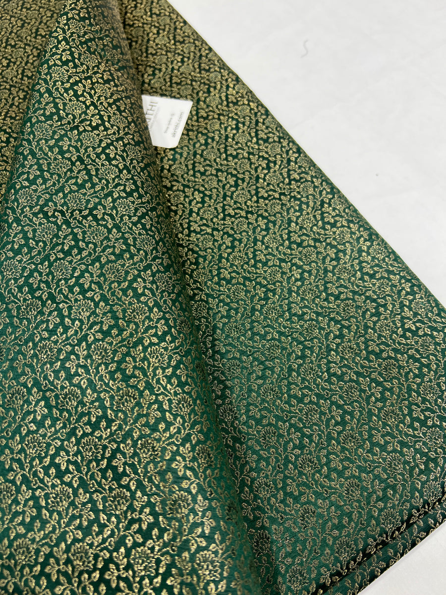 Pure Banarasi brocade fabric