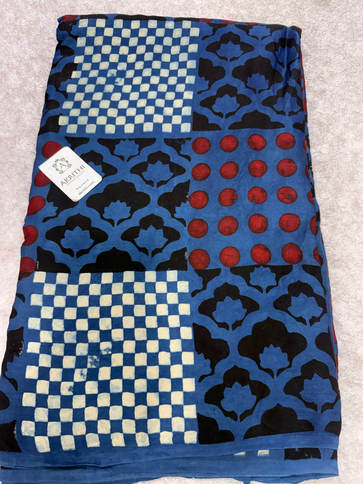 Ajrakh pure modal fabric