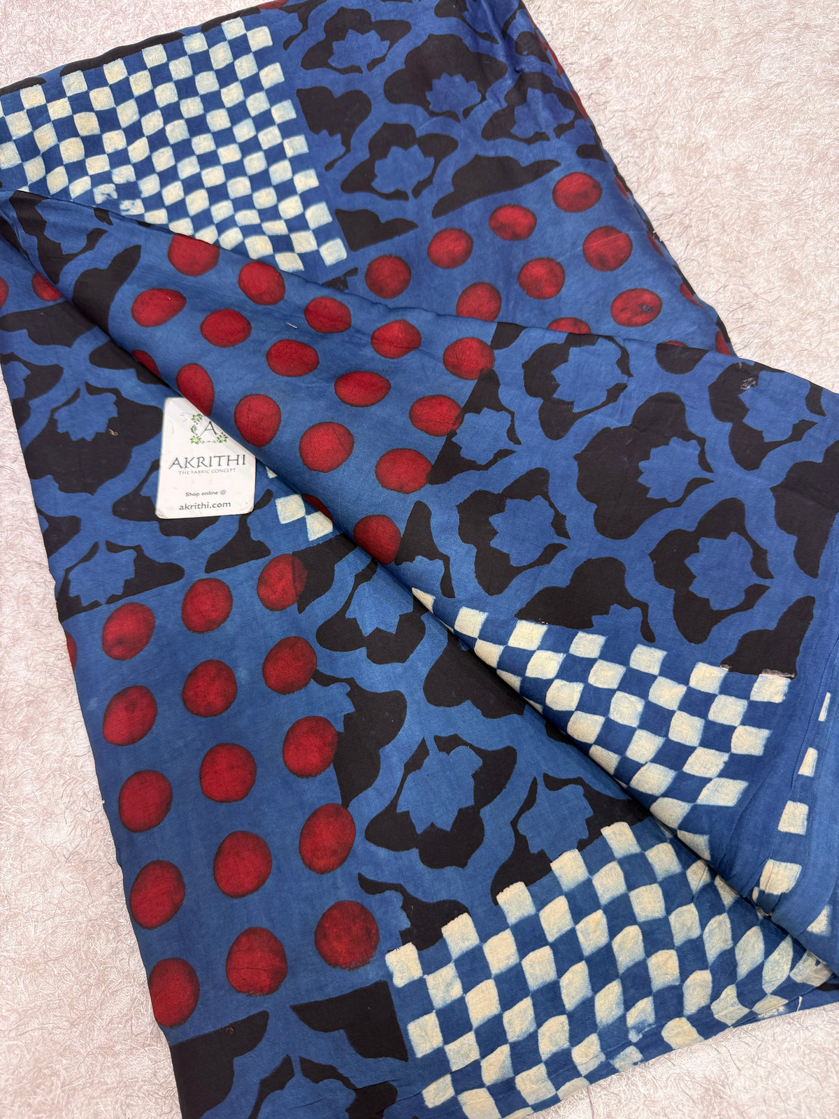 Ajrakh pure modal fabric