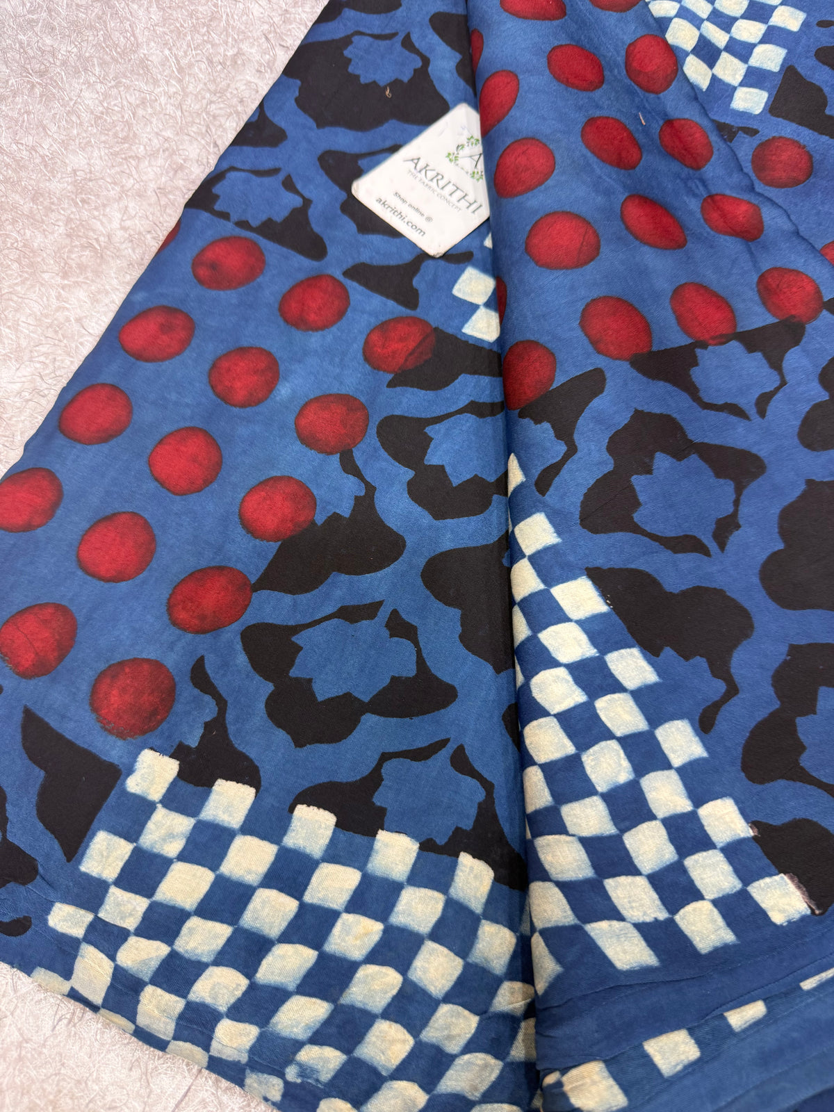 Ajrakh pure modal fabric