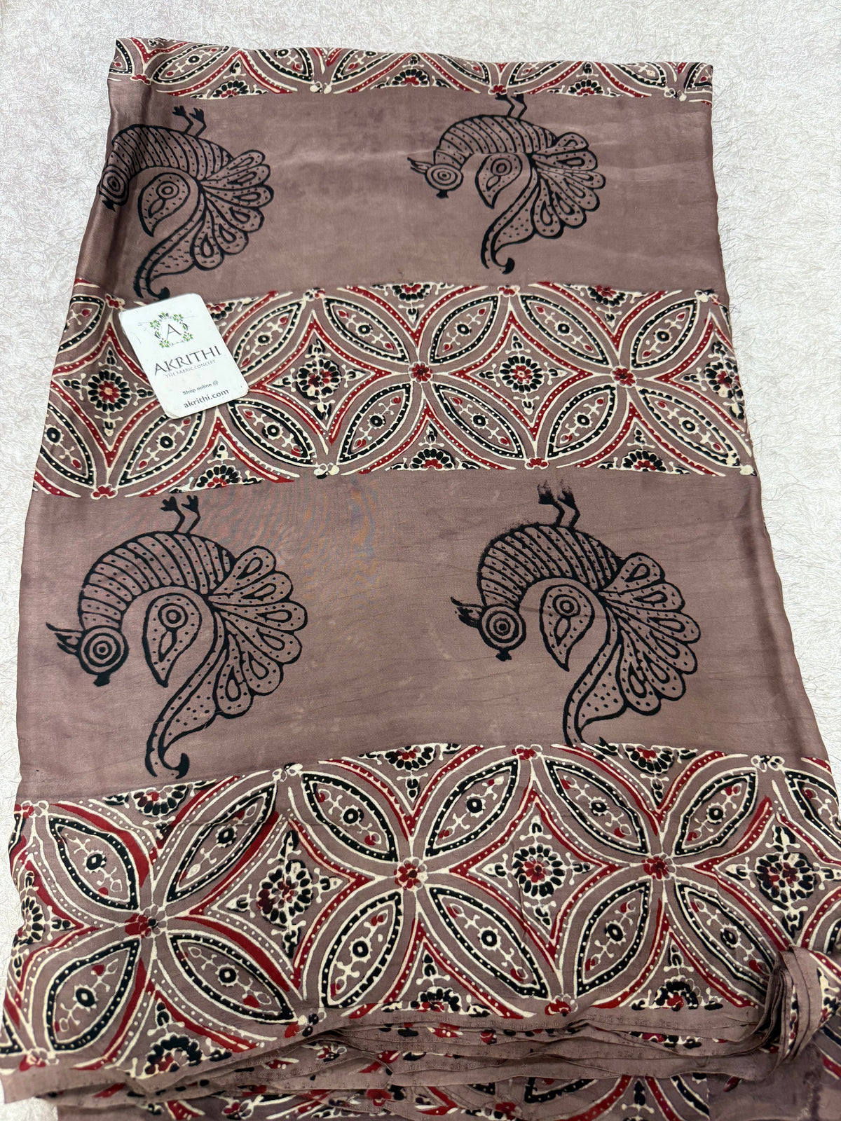 Ajrakh pure modal fabric
