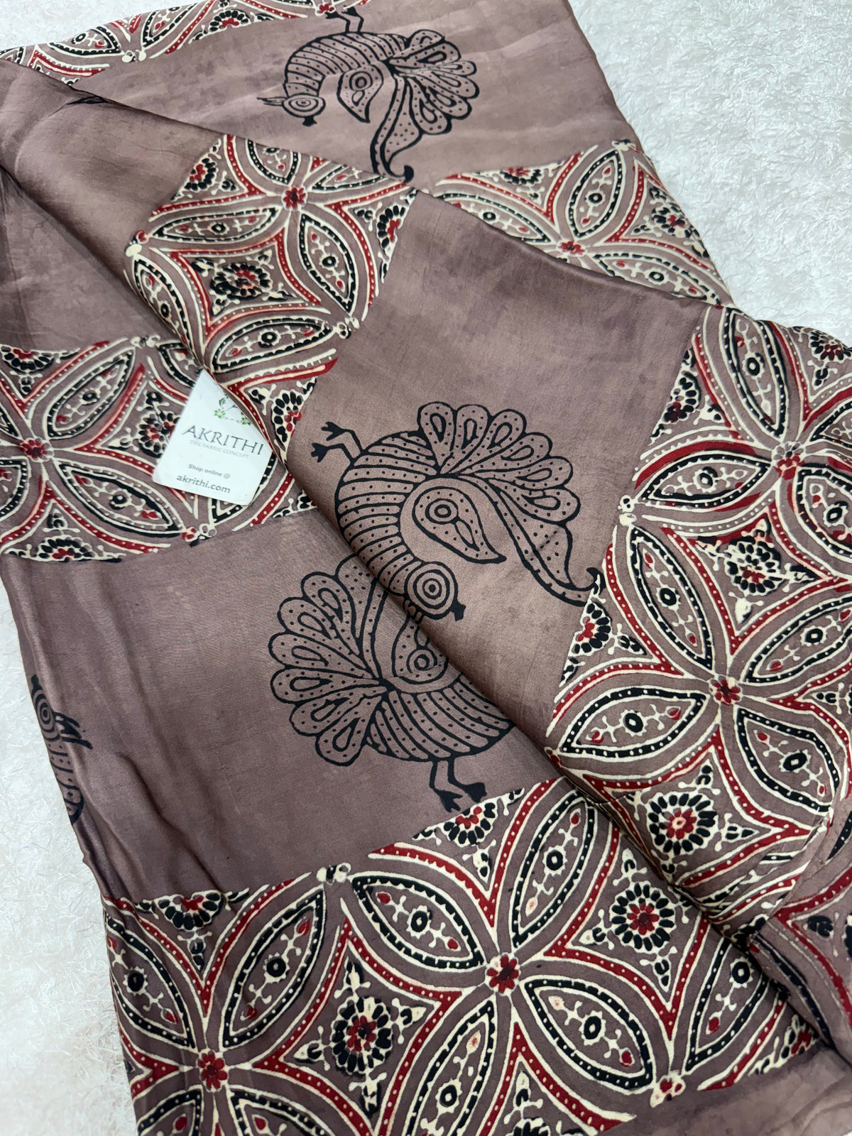 Ajrakh pure modal fabric