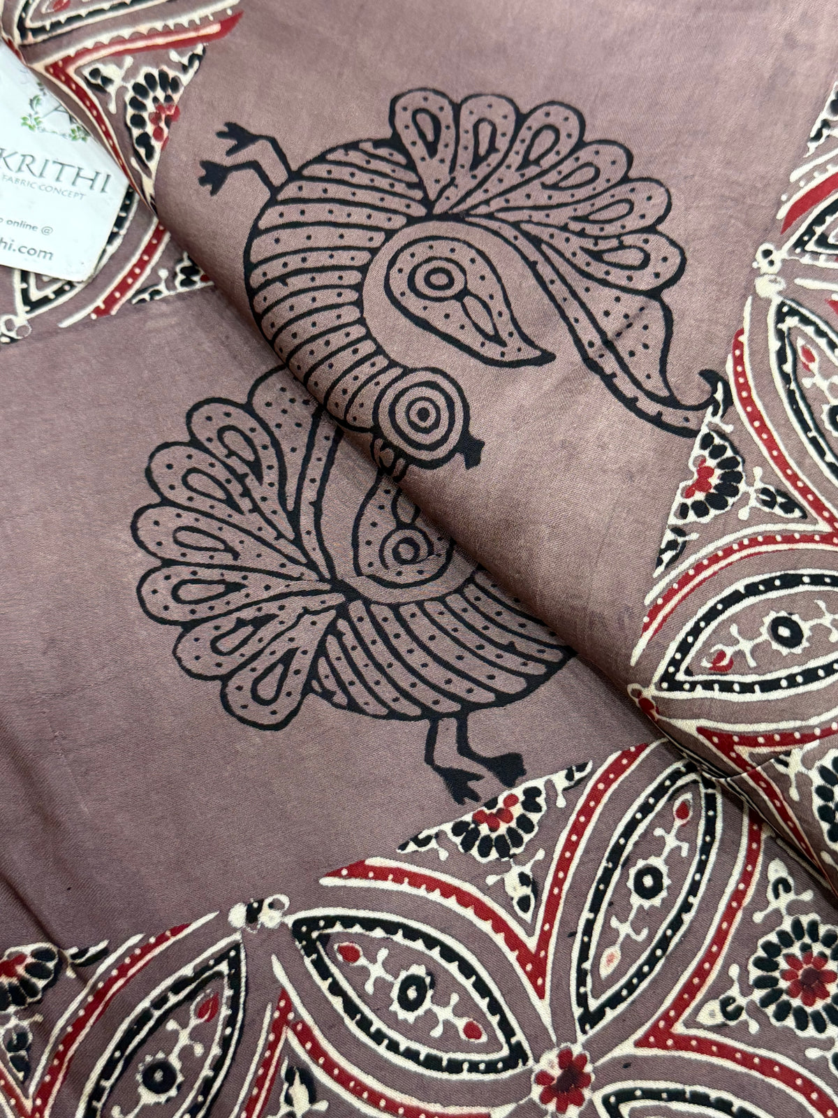 Ajrakh pure modal fabric