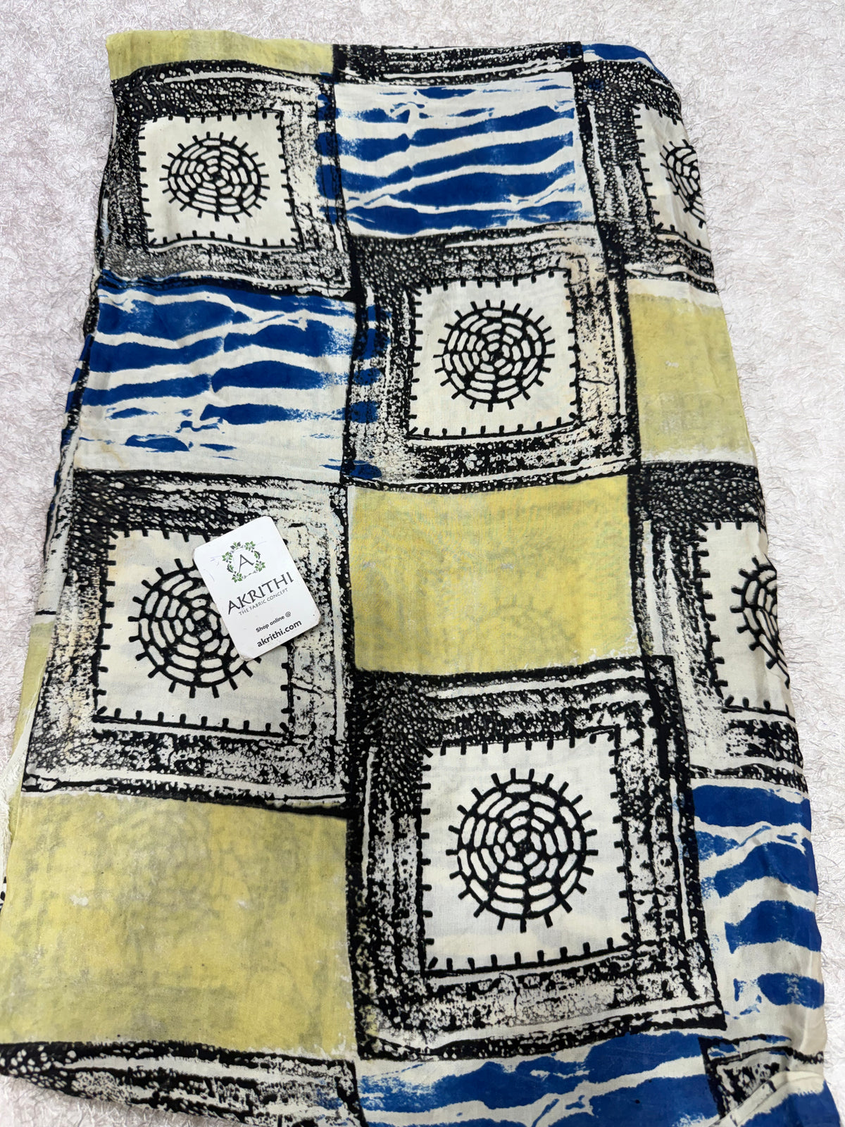 Ajrakh pure modal fabric
