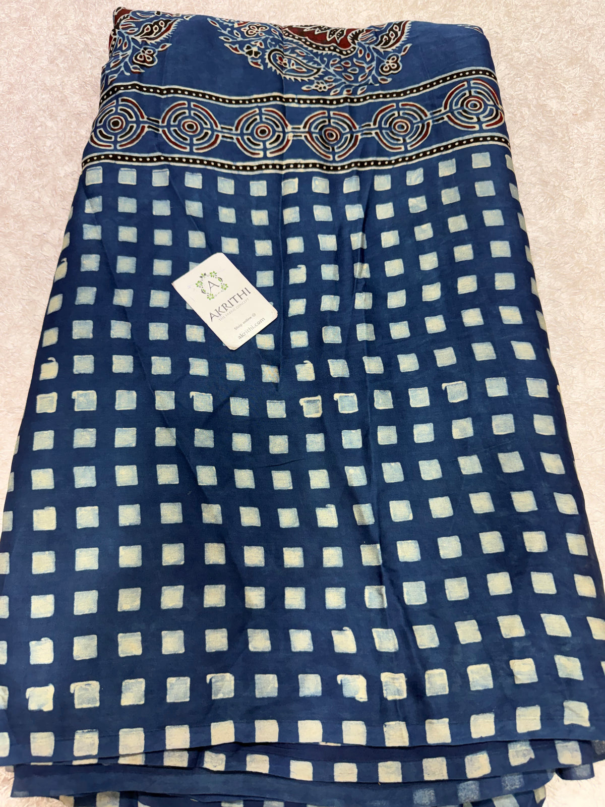 Ajrakh pure modal fabric