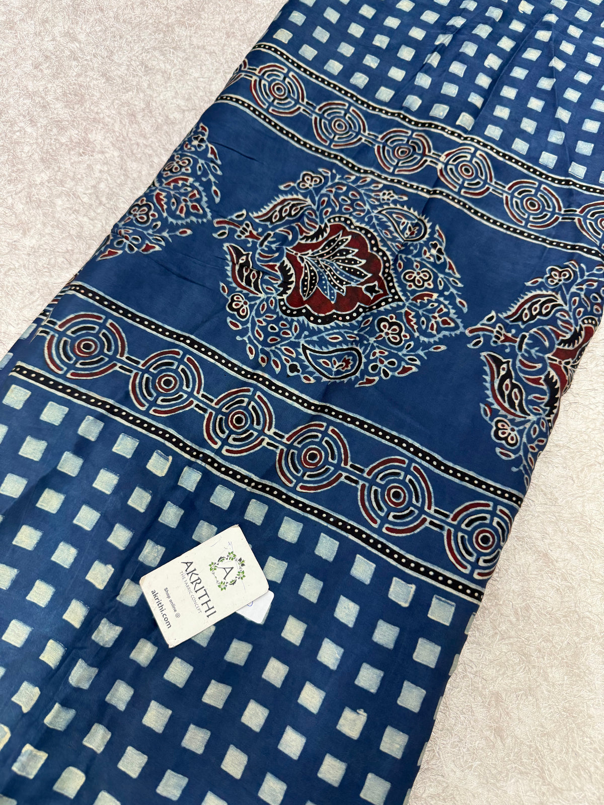 Ajrakh pure modal fabric