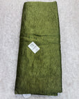 Banarasi pure silk crushed tissue fabric