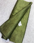 Banarasi pure silk crushed tissue fabric