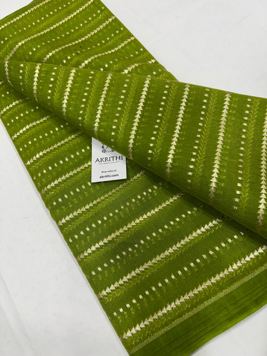 Banarasi chanderi cotton fabric