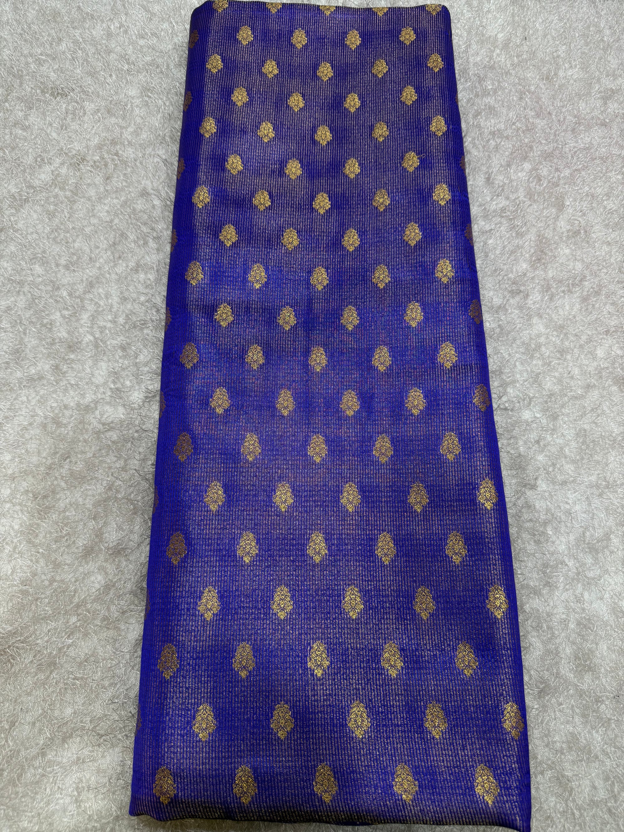 Pure Banarasi brocade fabric