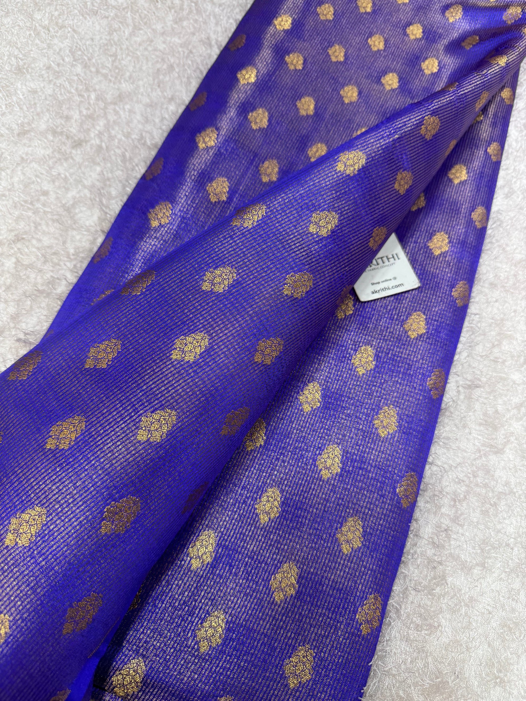 Pure Banarasi brocade fabric