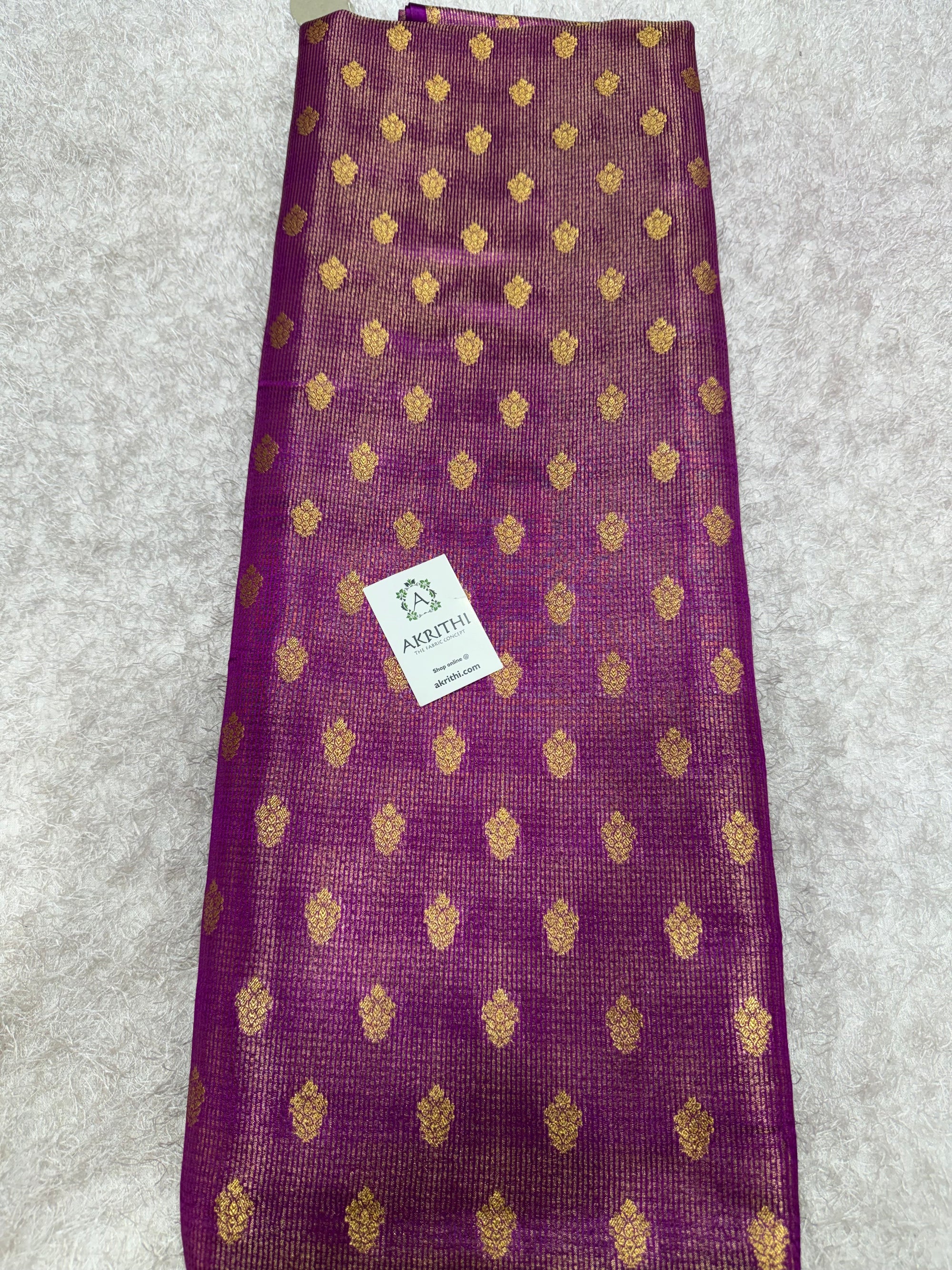 Pure Banarasi brocade fabric