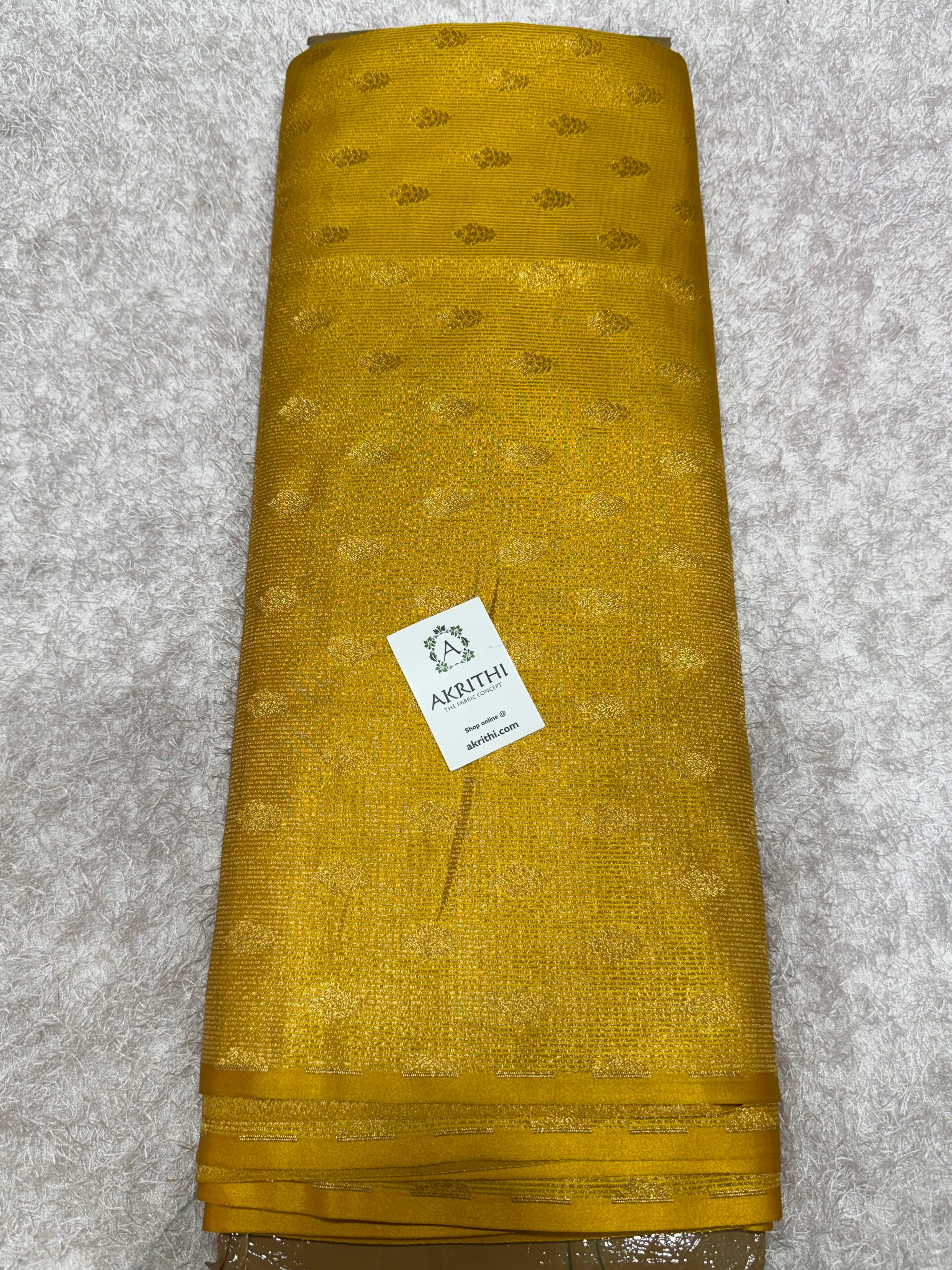 Pure Banarasi brocade fabric